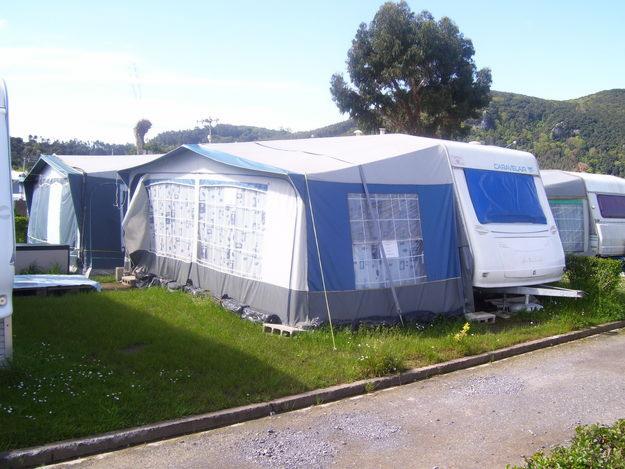 se caravana situada en Noja (Cantabria)