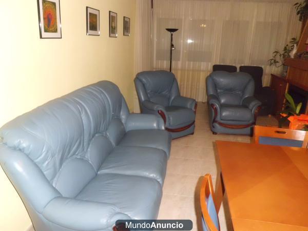 Vendo sofas de piel