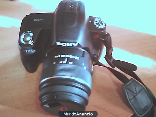 Vendo cámara Sony Alpha 290 con su caja