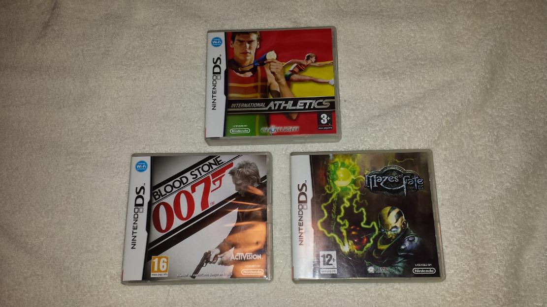 3 Juegos Nintendo DS