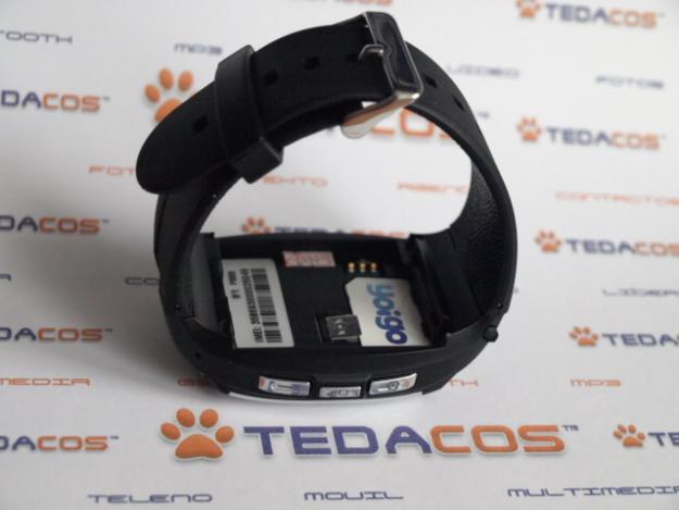 Teléfono Reloj Móvil de Pulsera TEDACOS RJM888GSM con Pantalla Tácil, Bluetooth y Radio FM