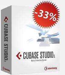 Vendo Cubase Studio 5 Upgrade Steinberg -33%