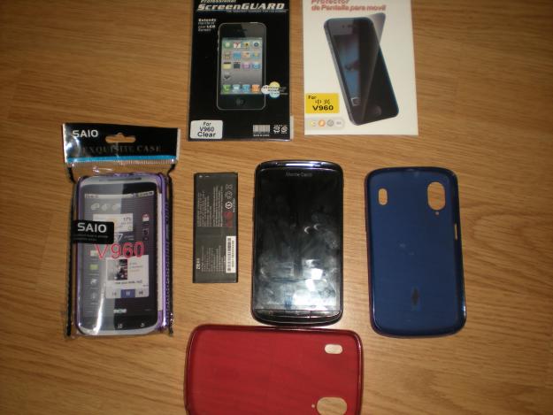 ZTE Montecarlo Liberado+3 fundas+bateria extra+2 protectores pantalla