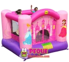 Mini castillo hinchable princdesas disney con turbina y red de seguridad incluida 5 metros - mejor precio | unprecio.es