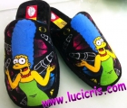 Zapatillas de andar por casa de los SIMPSONS para caballero y señora - mejor precio | unprecio.es