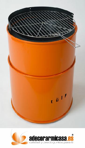 Barbacoa Barrel Naranja