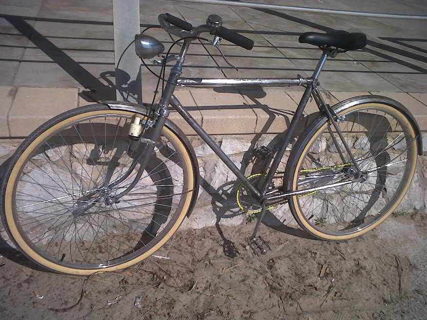 bicicleta BH antigua totamente restaurada