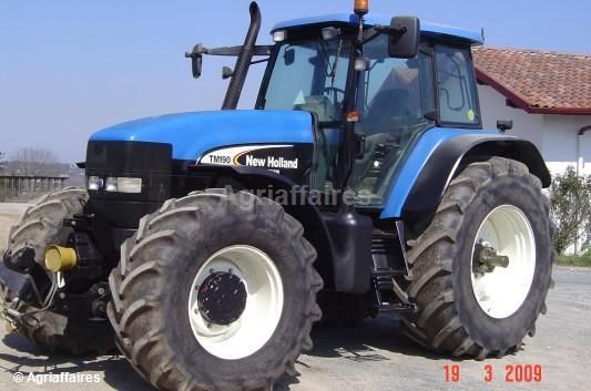 Tractor agrícola: New Holland TM 190