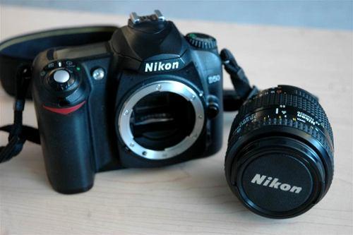 Camara Nikon D50 Zoom Nikkor Af 35-80
