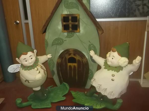 CASA MAS DOS DUENDES DE CARTON PIEDRA