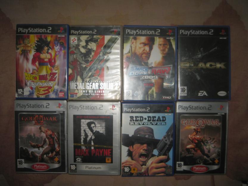 Pack juegos PS2