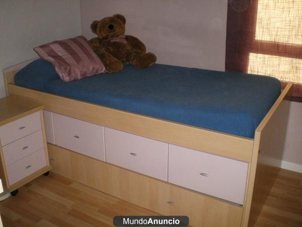 Habitación/cama  infantil/juvenil completa