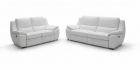 Conjunto sofás 3+2 asientos relax ELECTRICOS. Tapizados en piel - mejor precio | unprecio.es