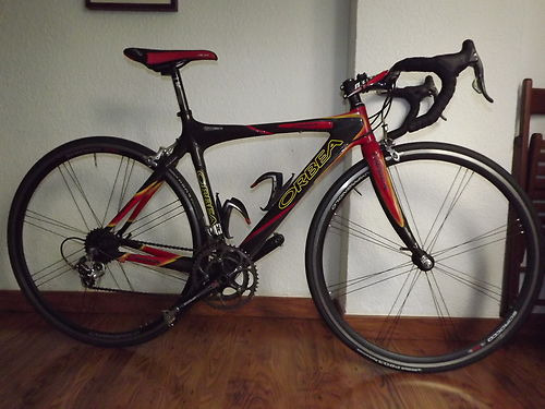 Orbea orca 2006 carbono bielas fsa carbon campagnolo