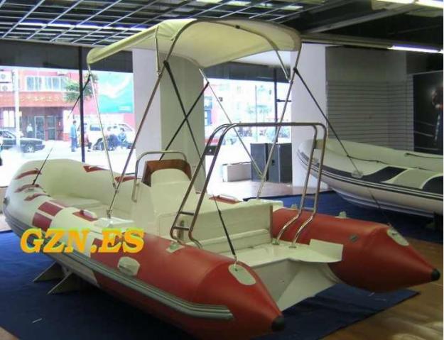 LANCHA NEUMATICA semi rigida DEPORTIVA DE PVC FULL EQUIP RIB-470 C nuevo