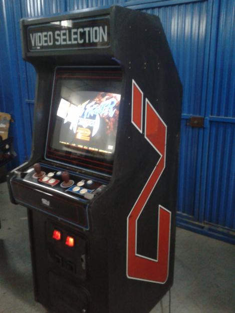 Maquina recreativa de marcianitos modelo video selection.