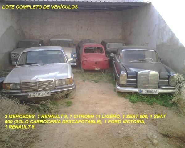 lote de coches para restaurar