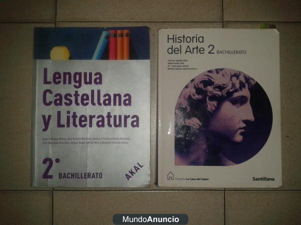 libros 4ºE.S.O y 2ºBachillerato