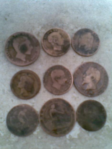 LOTE MONEDAS DE COBRE ANTIGUAS