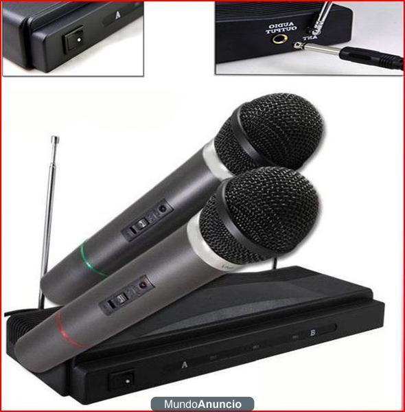 Microfonos Inalambricos Profesionales barato 30 euro