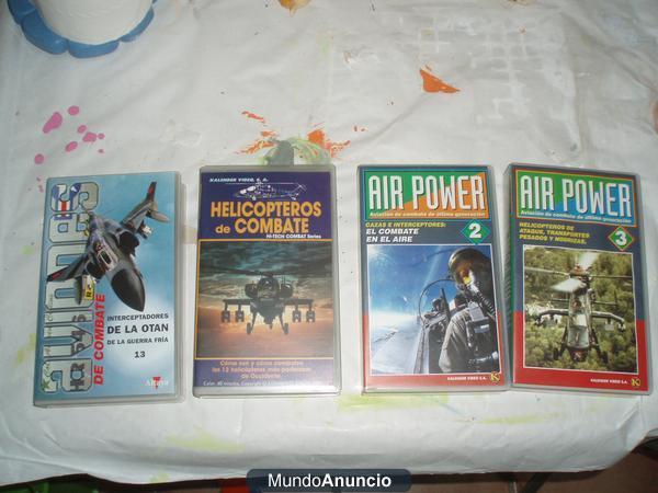 Videos vhs originales de aviacion