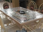 Conjunto de mesa de jardin en teselas romanas - mejor precio | unprecio.es