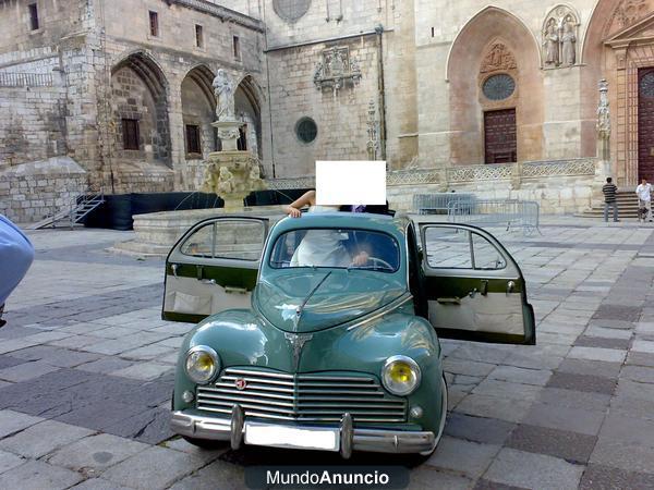 Se Alquila Vehículo clásico Peugeot 203