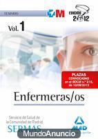 TEMARIO OPOSICIÓN ENFERMERÍA SERVICIO MADRILEÑO DE SALUD (SERMAS).