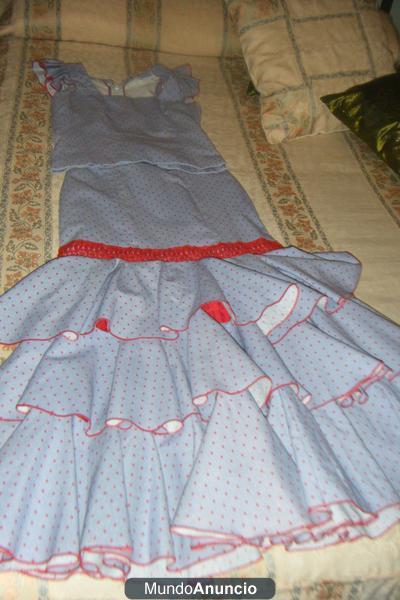 TRAJE DE FLAMENCA TALLA 38