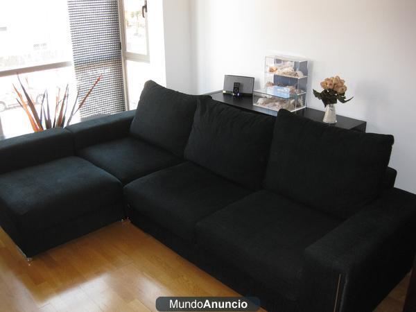 vendo sofá con chaise longue