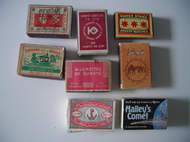COLECCION CAJAS DE CERILLAS
