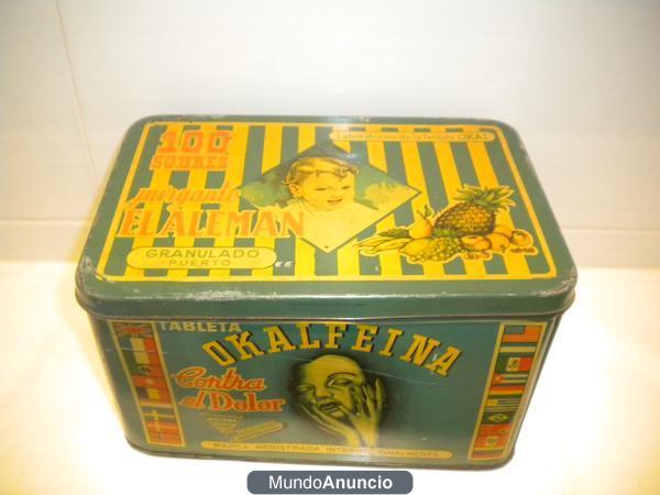 Caja metálica purgante El Aleman (OKAL)