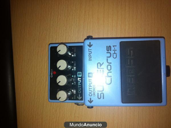 Se vende pedal de efectos BOSS Super Chorus CH-1 totalmente NUEVO!