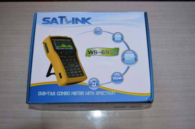 Medidor de Campo SatLink WS-6936 Tdt Sat