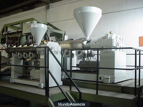 Línea de fabricación de lámina en bobinas. Ref. FVP-1