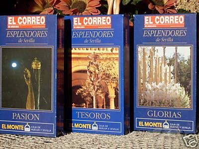 COLECCION DE 3 VIDEOS VHS DE SEMANA SANTA EN SEVILLA