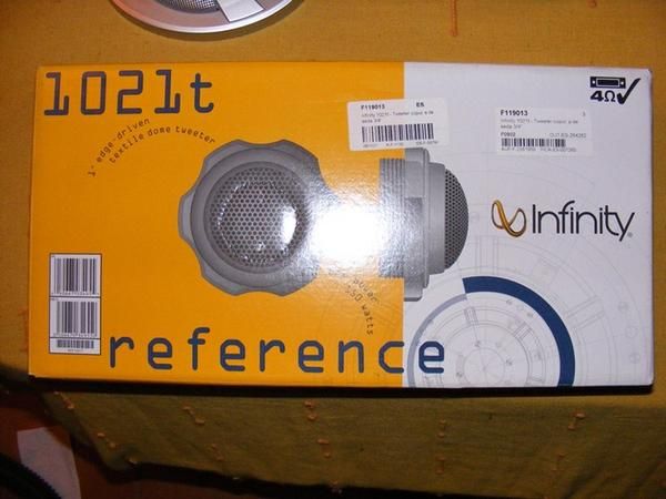 Vendo INFINITY TWEETERS 1021t. 50W RMS, 150W (peak). NUEVOS SIN ESTRENAR --- 25  ! ---