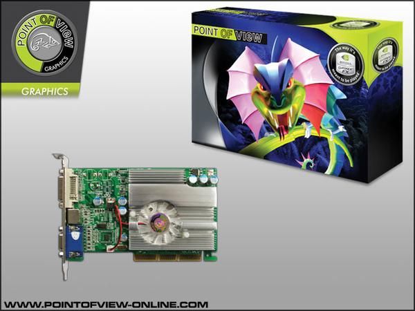VENDO tarjeta gráfica AGP Point of View GeForce FX5500 NVIDIA (R-VGA150192N)