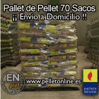 Palet de Pellet Asturias 70 sacos EN plus A1 - mejor precio | unprecio.es