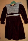 Se vende vestido de terciopelo de niña del año 1908 - mejor precio | unprecio.es