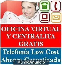 Vendo, Trueque o Cambio Centralita Gratis Virtual Oficina Móvil 24 horas en movimiento desde cualquier lugar nacional e