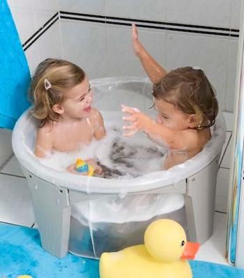 Bañera portatil KIDDY BATH, de LITTLE COMPANY nueva