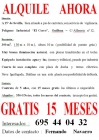 Alquile ahora gratis 15 meses - mejor precio | unprecio.es