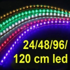 2 tiras 24cm x 24led flexible,impermeable y autoadhesiva - mejor precio | unprecio.es