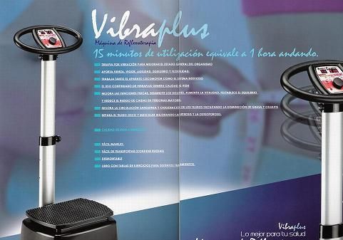 Plataforma Fitness vibración Mod. Vibraplus