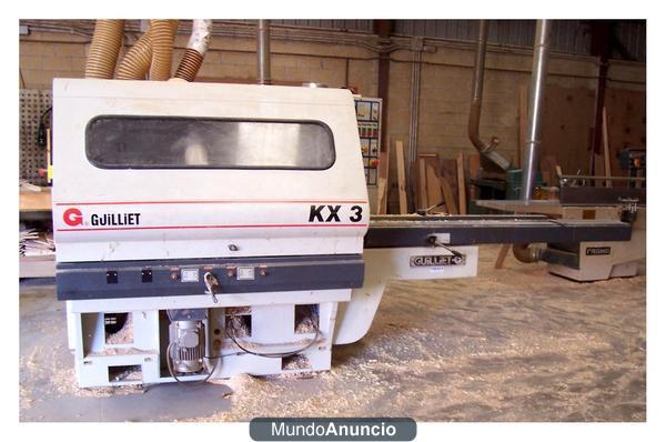 Vendo moldurera Guillet KX-3 marcado CE