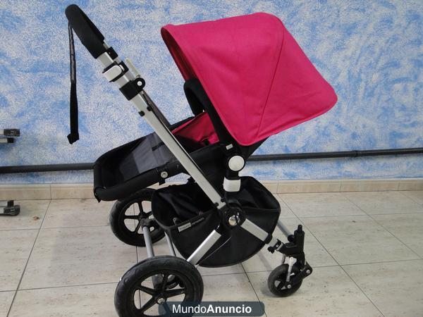 Bugaboo impecable gris/rosa