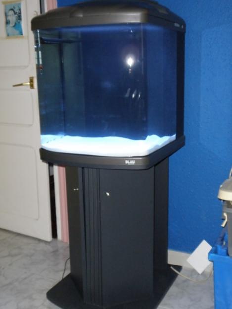 Acuario marino completo Blau 130L + Mesa