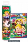 Little People - Tubo Figuras + Dvd Little People (Mattel) - mejor precio | unprecio.es