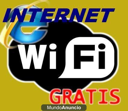 COMO TENER INTERNET GRATIS